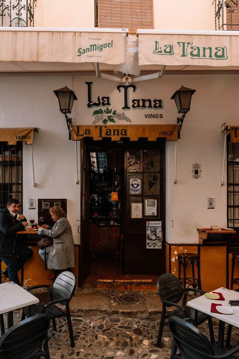 bares de tapas en granada