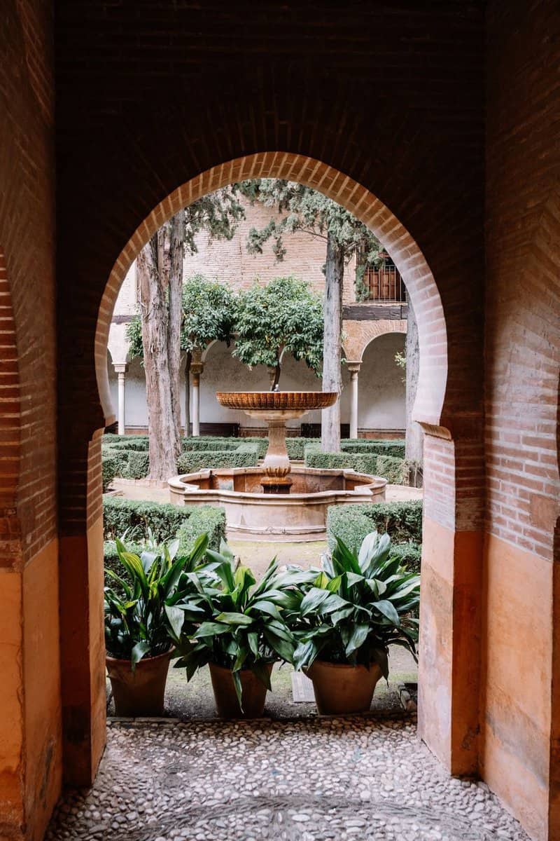 La Alhambra de Granada en Andalucía.