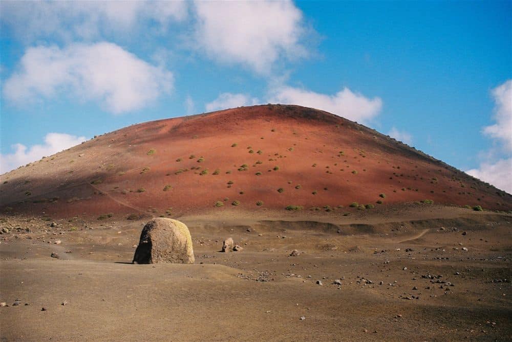 lanzarote, Montaña Colorada 