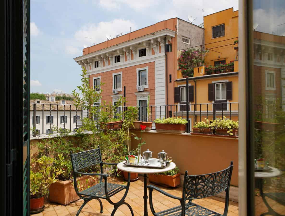 donde alojarse en roma