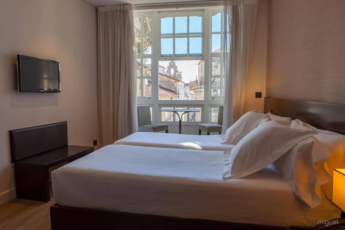 mejores hoteles en santiago de compostela