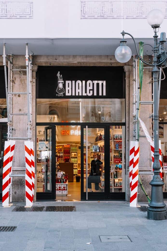 tienda Bialetti en milan