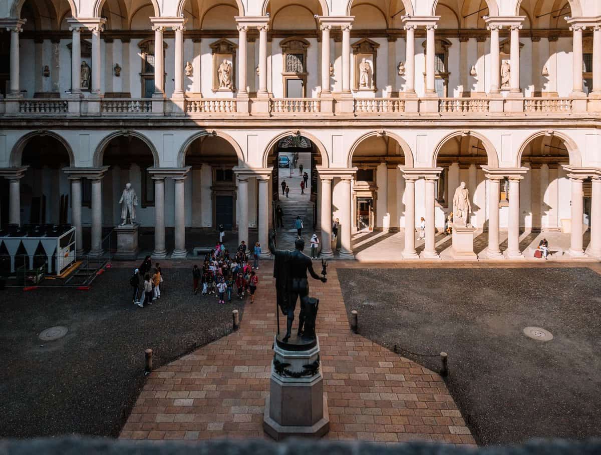 Palazzo Brera en milan