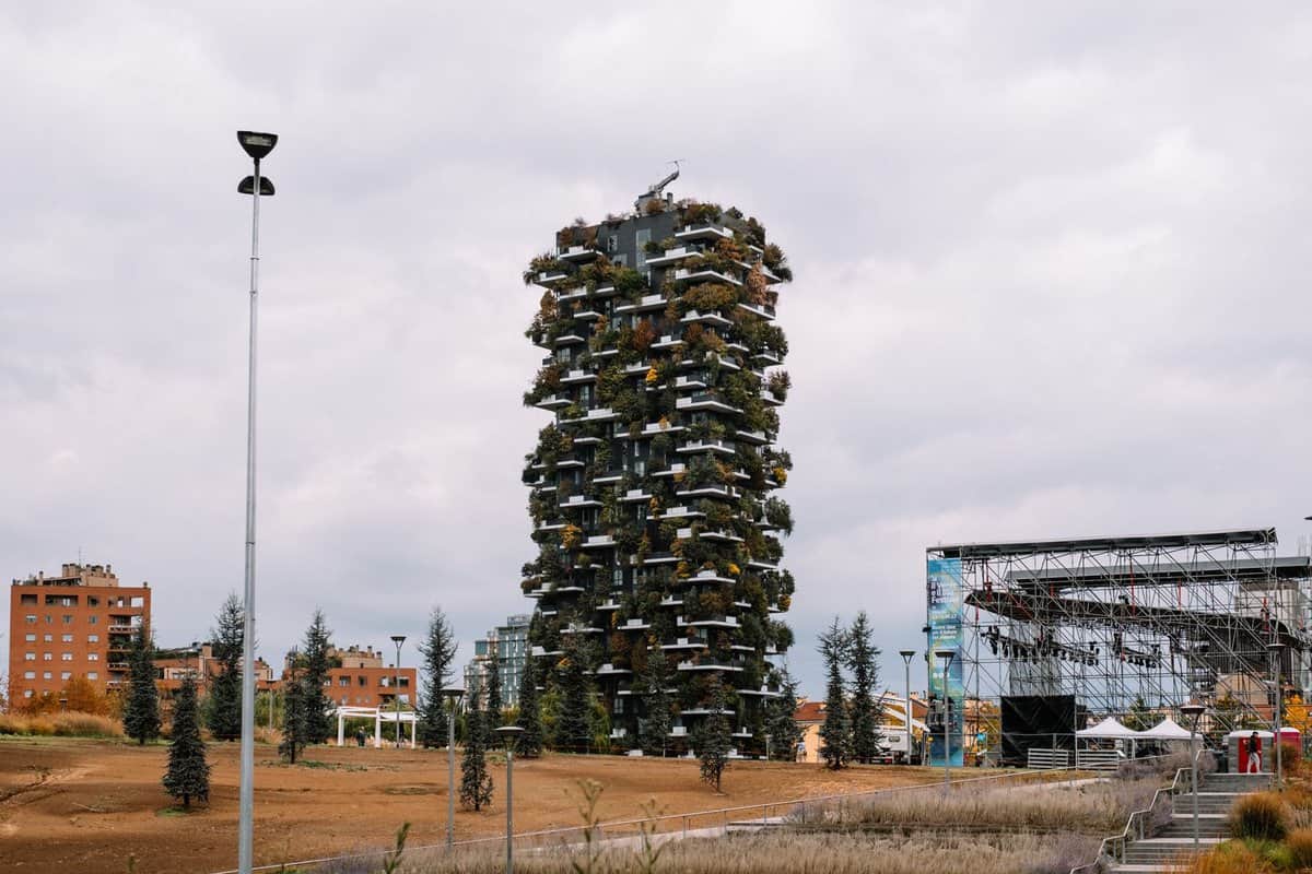 Edificio Bosque Vertical de milan