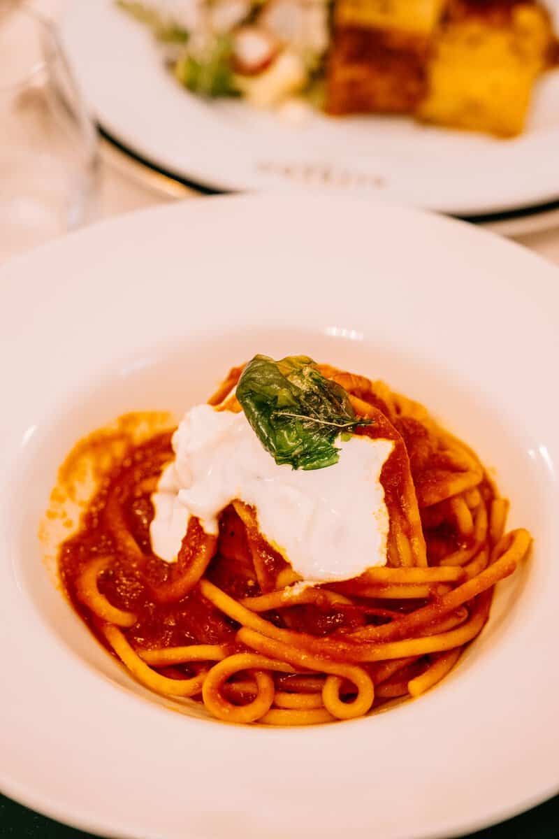 la pasta de alfredo alla Scrofa