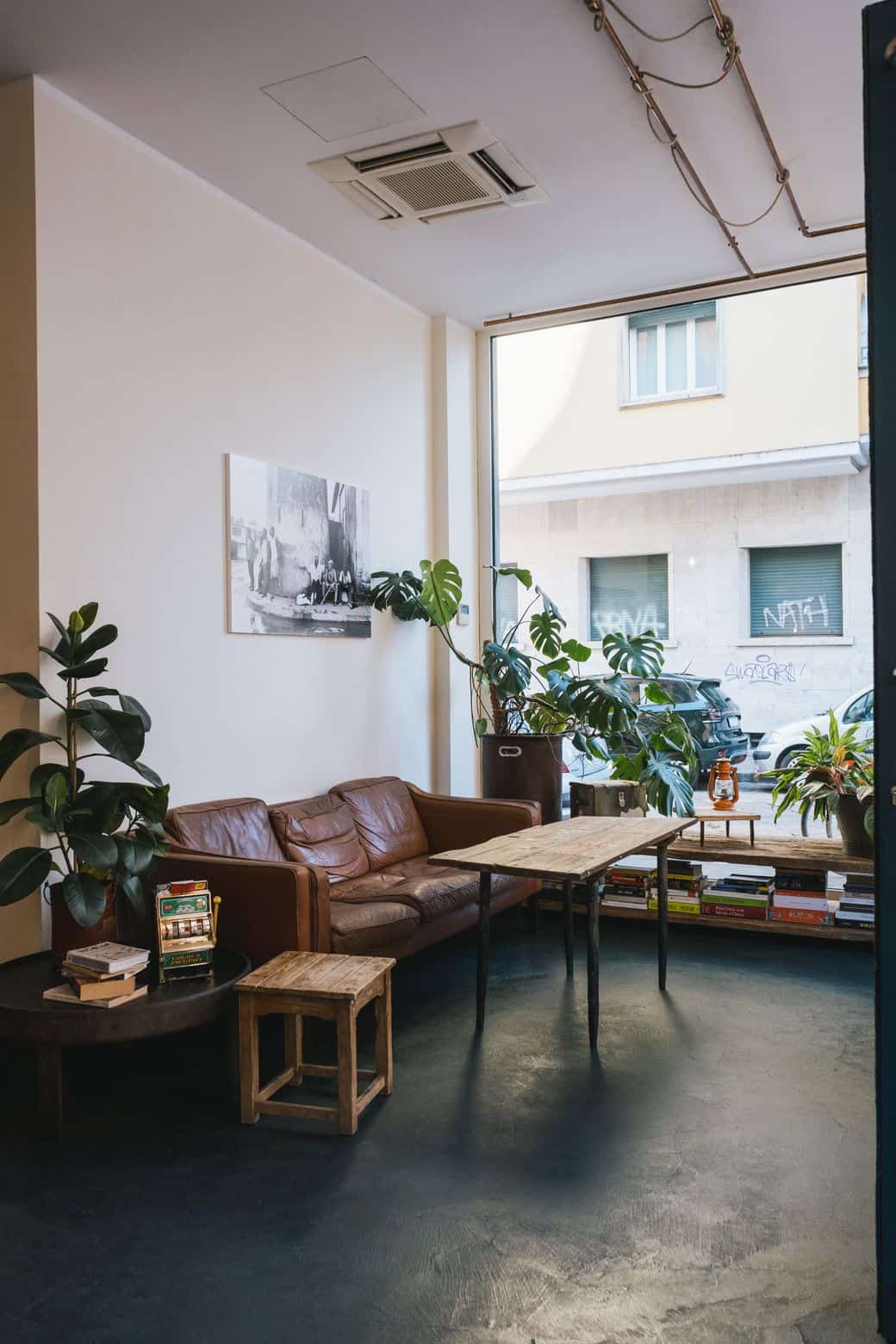 cafetería de especialidad en milan