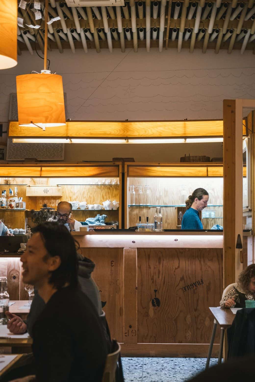 restaurante pastamadre en milan, italia