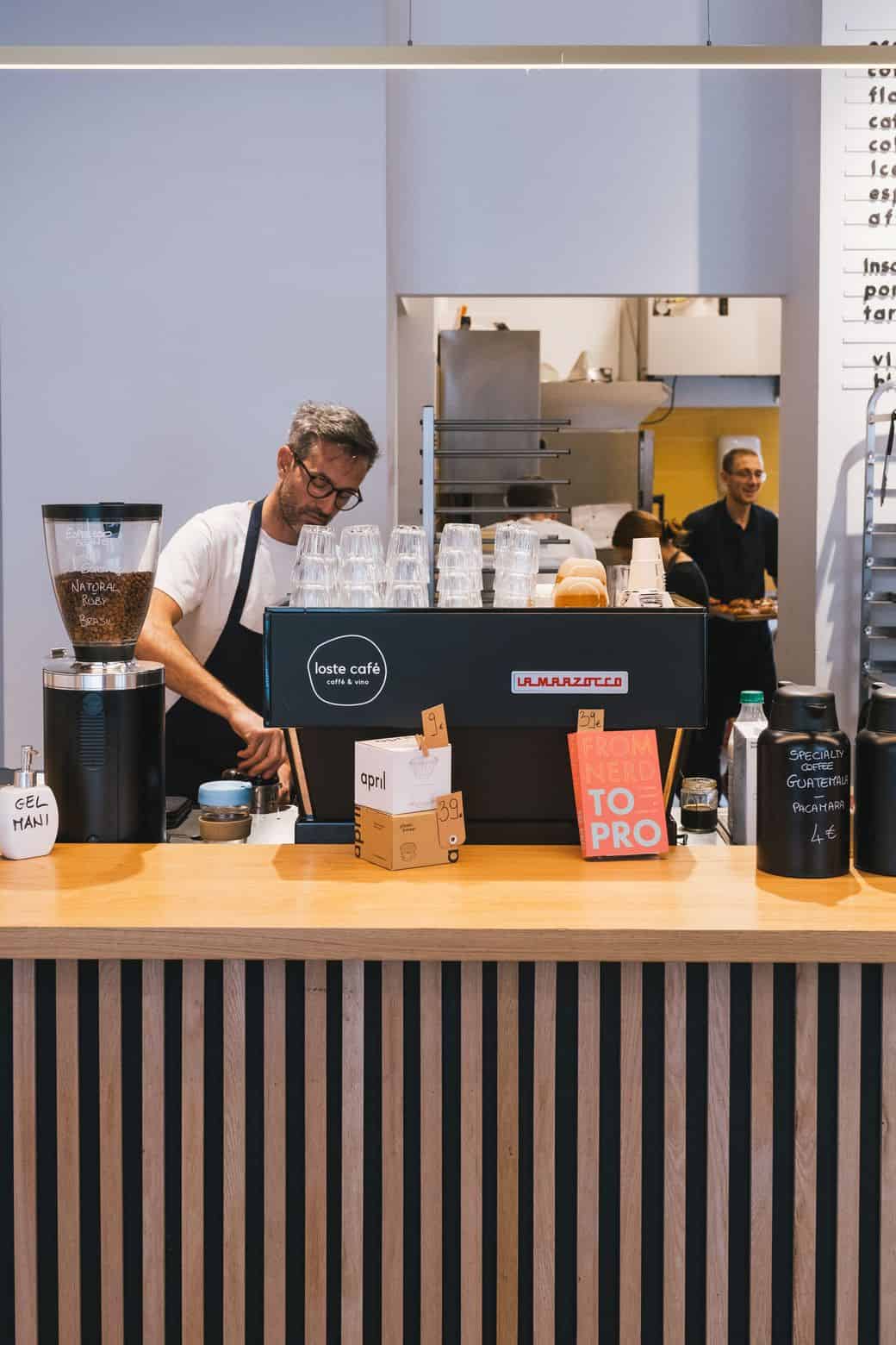 loste cafe, una cafeteria de especialidad en milan