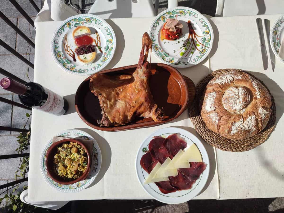 donde comer en el escorial