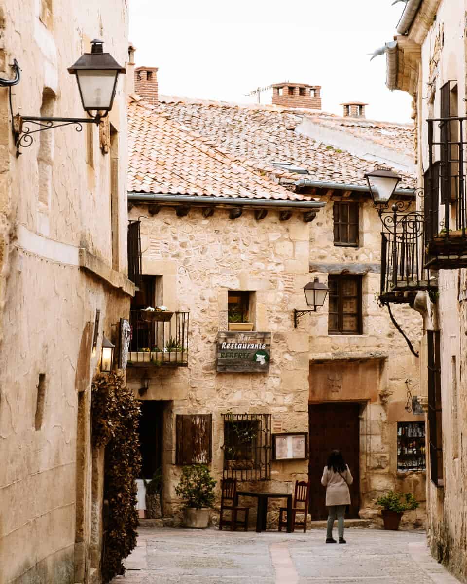 donde comer en pedraza