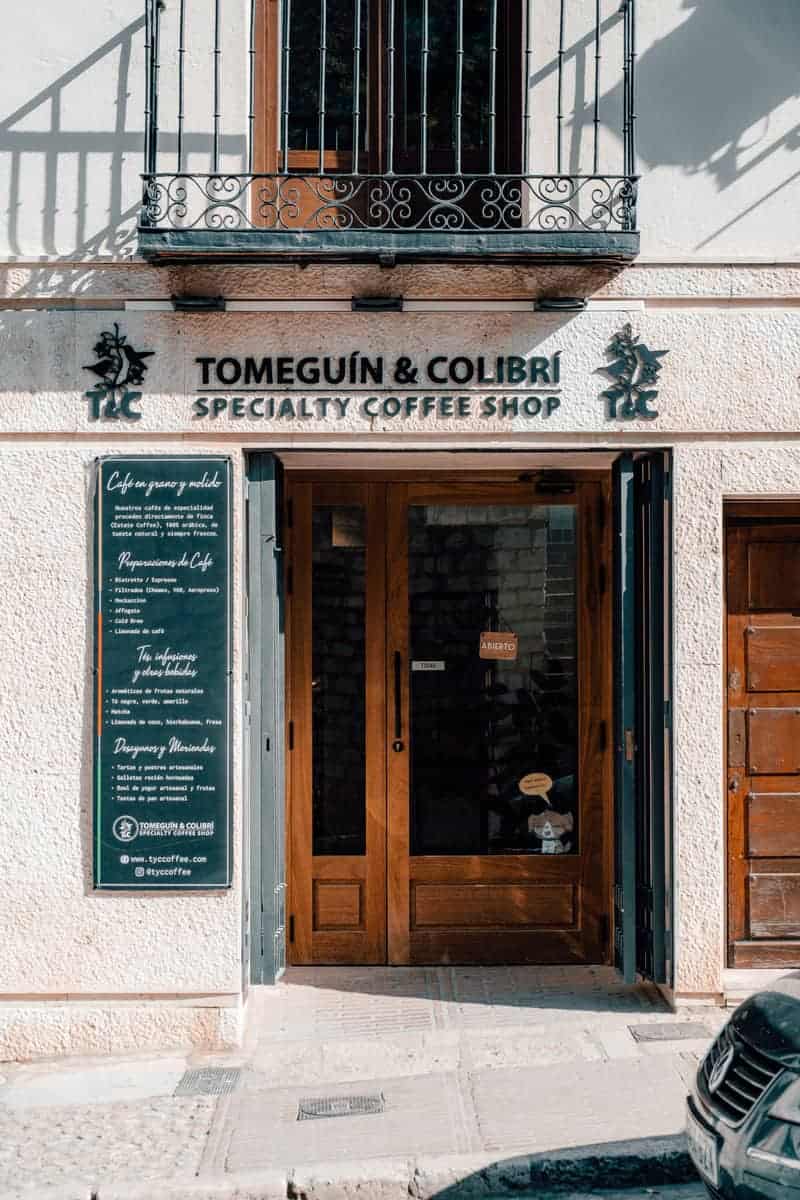 cafeterias en chinchon