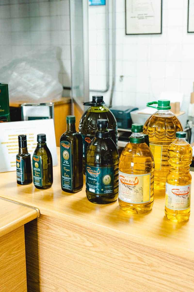 aceite de oliva campo real